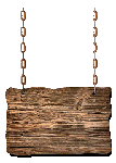 deerfield wooden sign